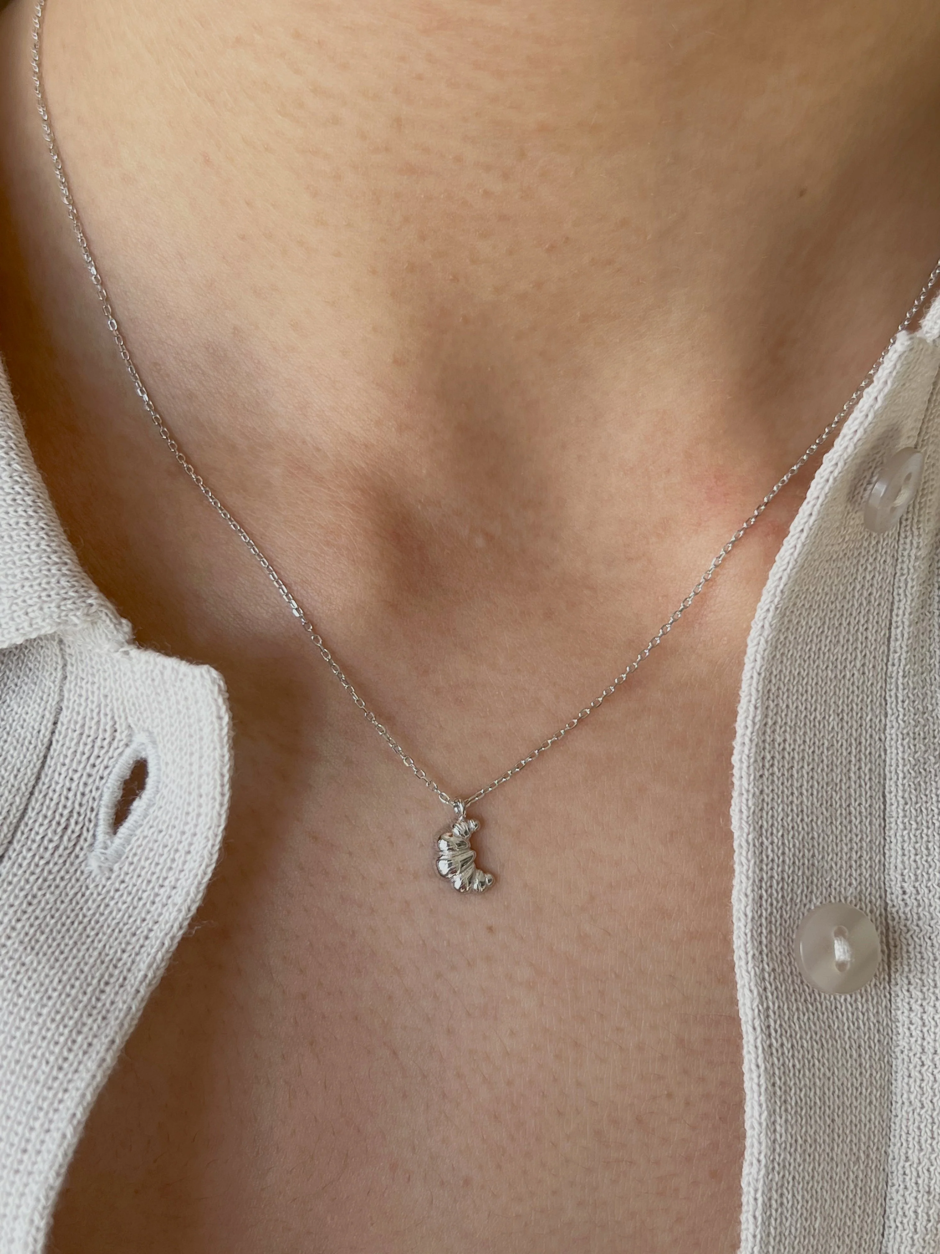 Croissant Necklace - Image 2