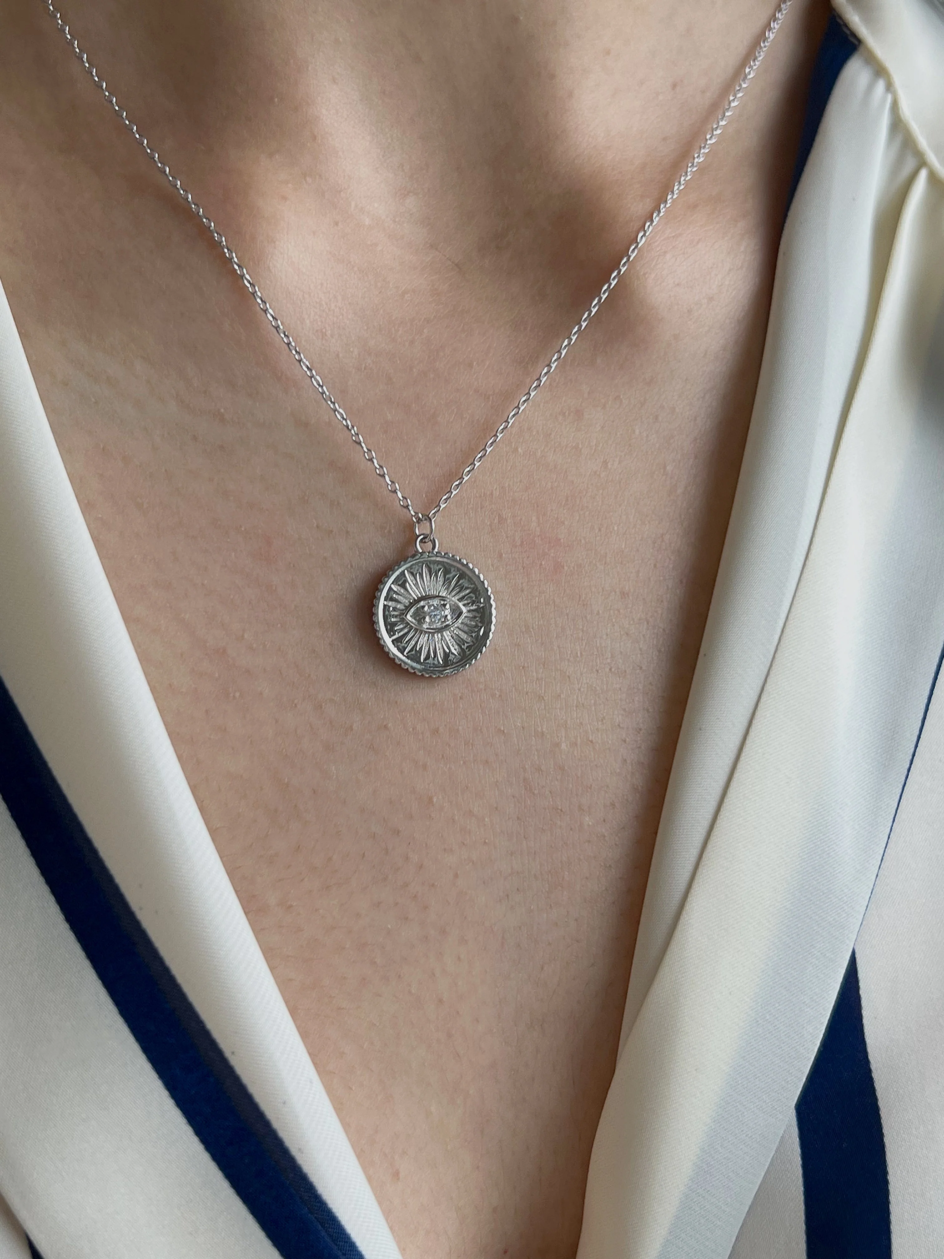 Diamond Eye Necklace - Image 2