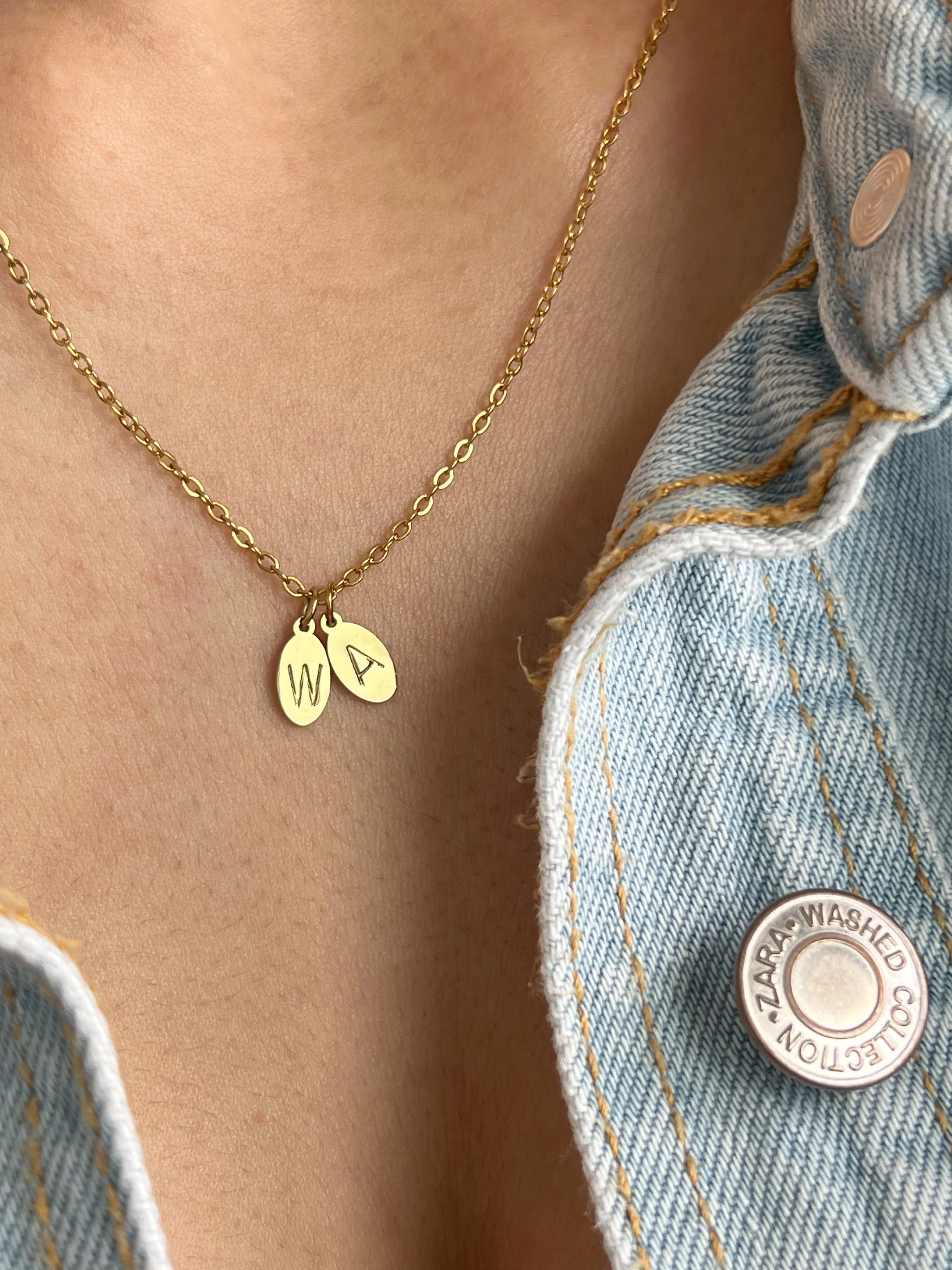 Double Oval Necklace - Image 3