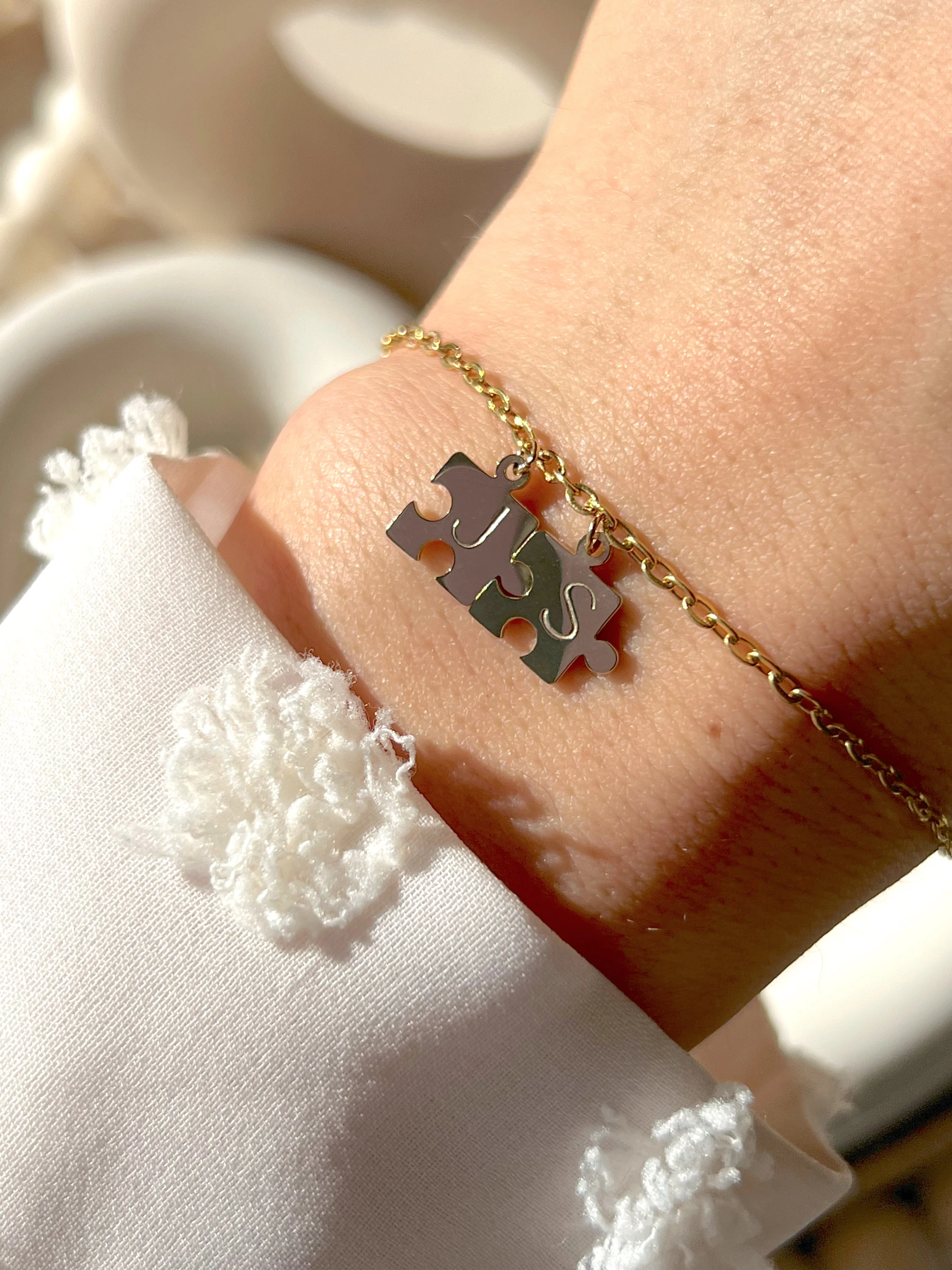 Double Puzzle Bracelet - Image 2