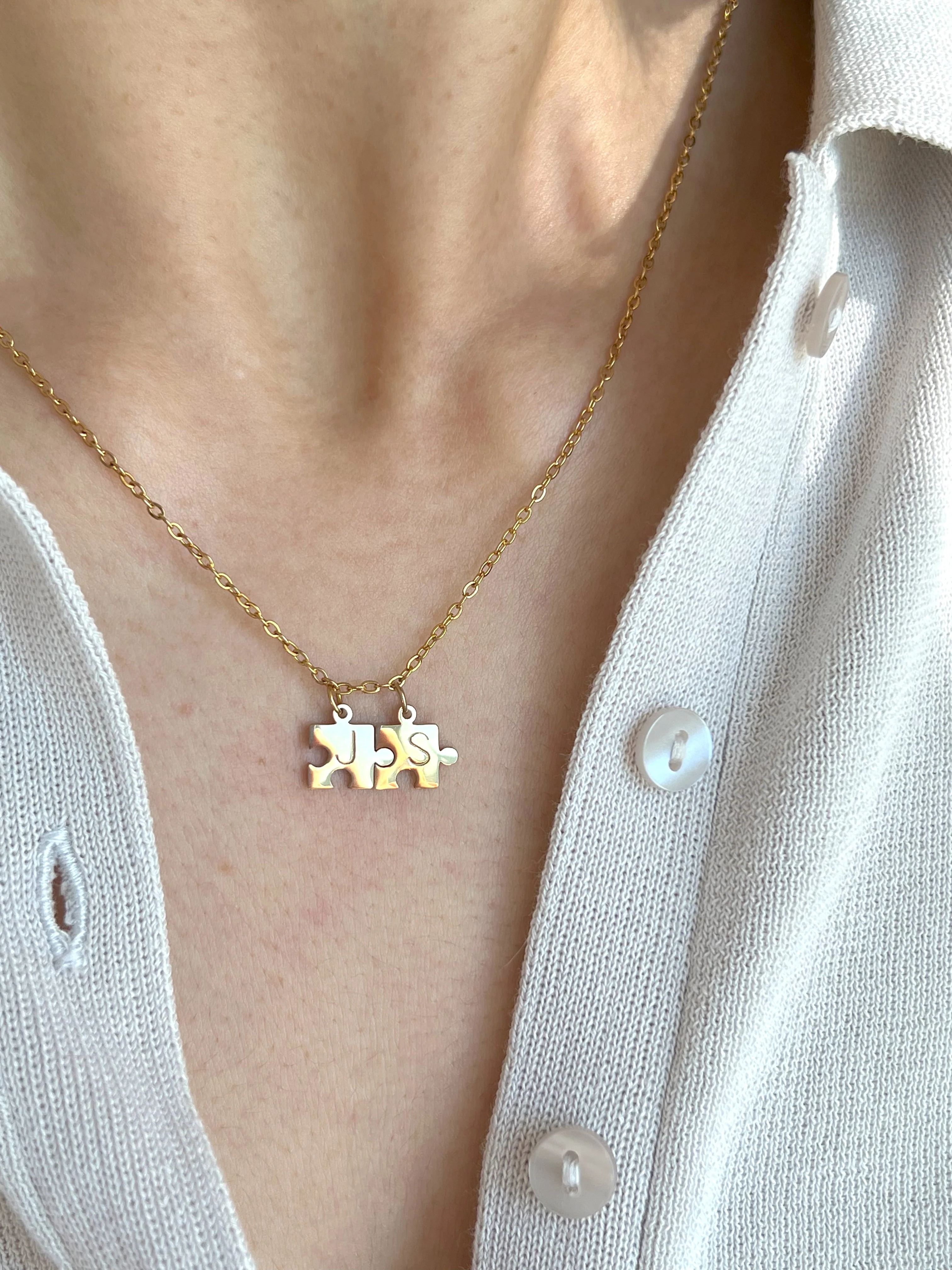 Double Puzzle Necklace - Image 4