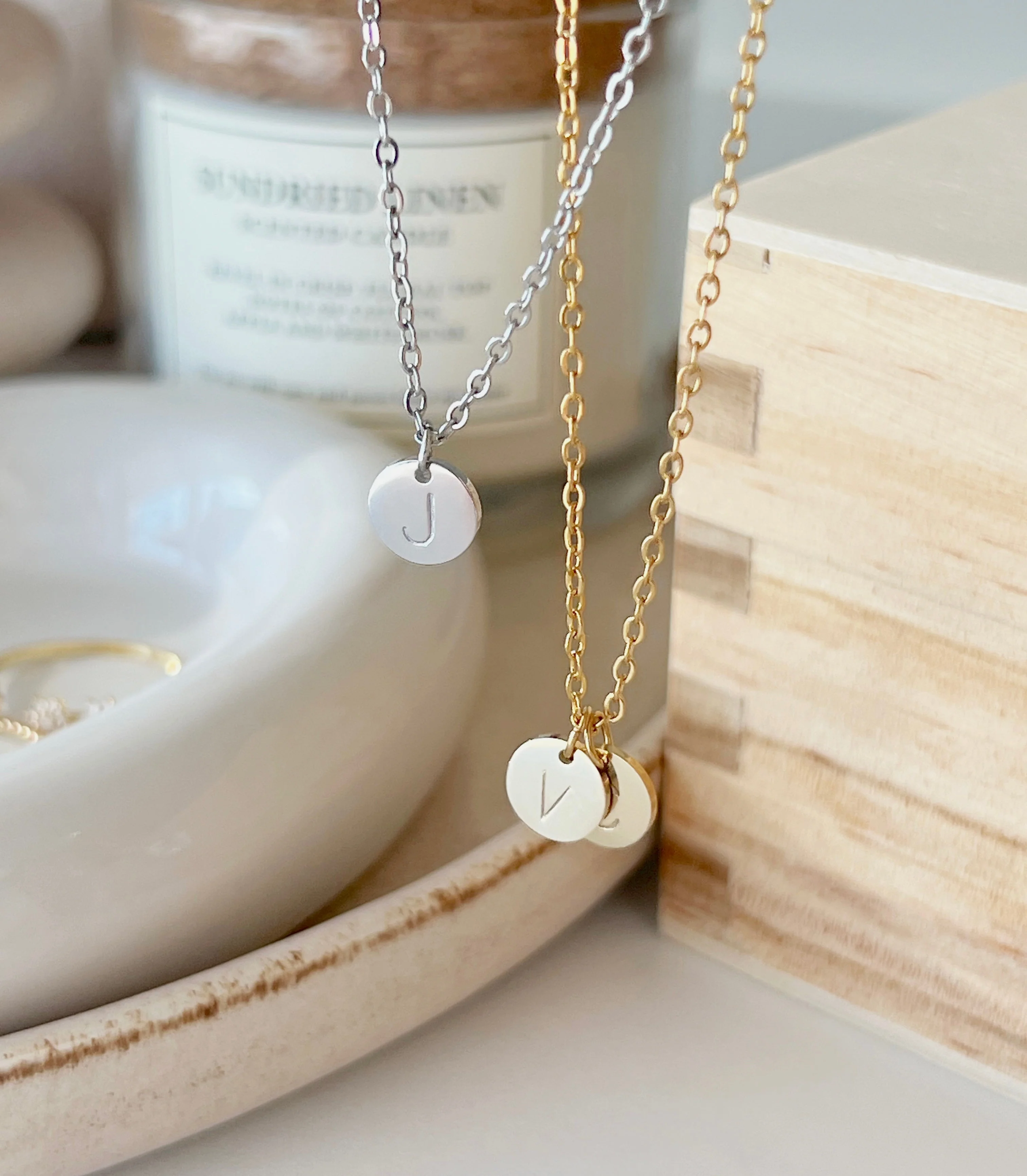 Initial Coin Necklace - Image 10
