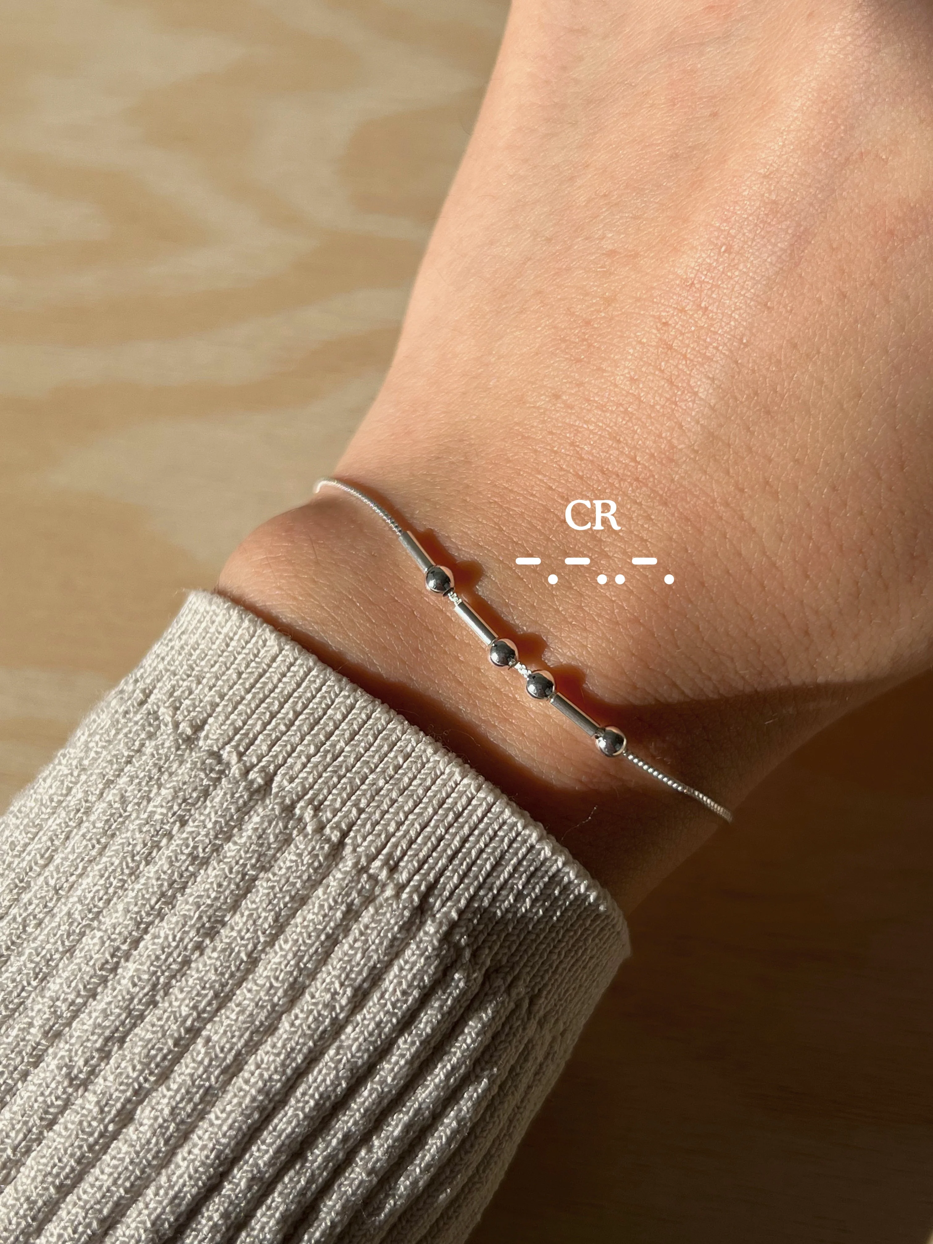 Morse Code Bracelet - Image 3