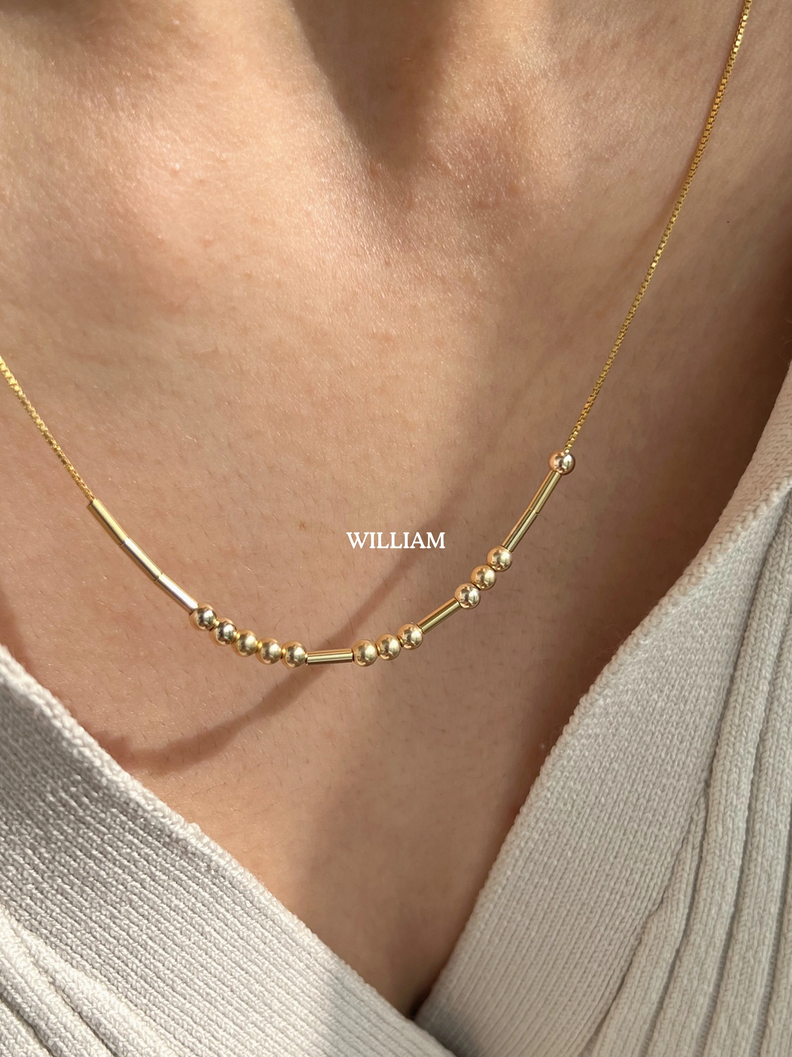 Morse Code Necklace - Image 4