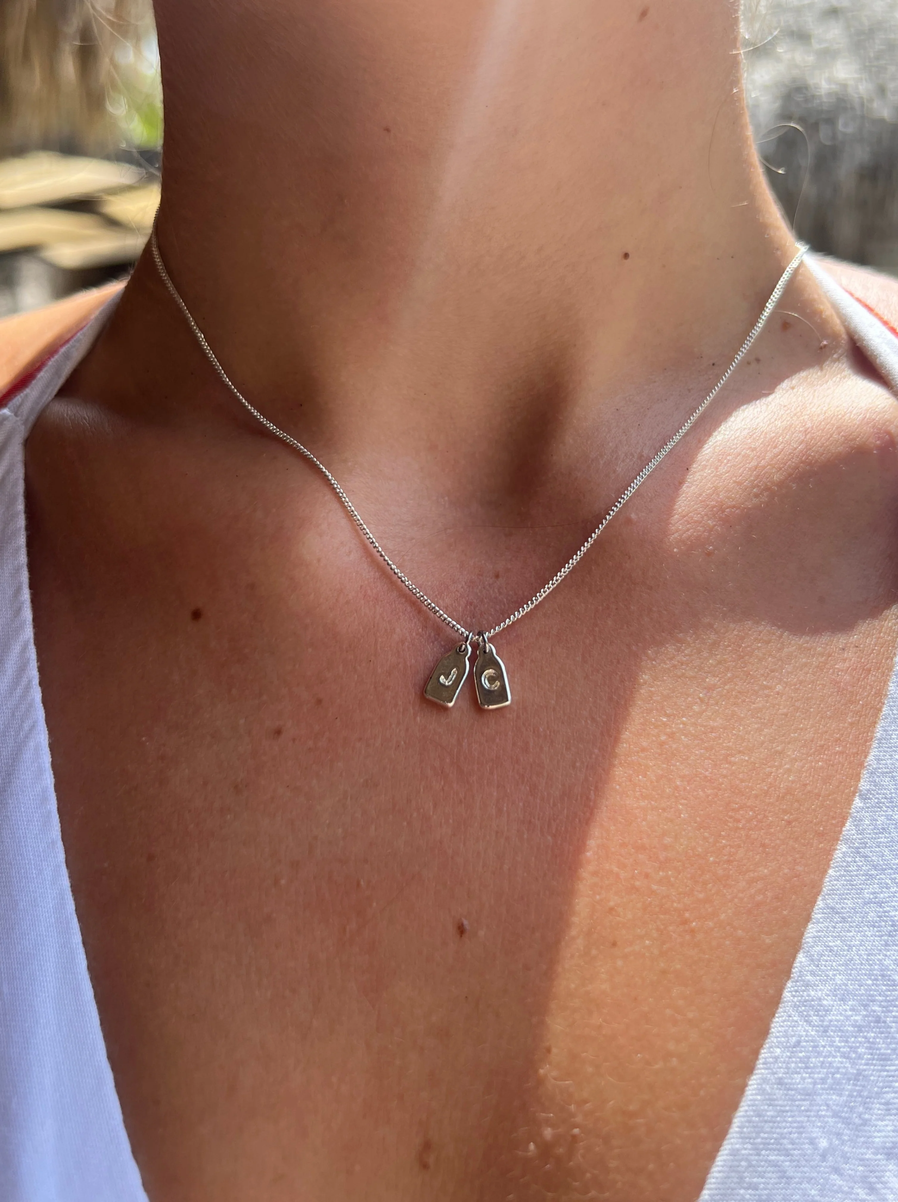 Personalized Initial Necklace - Image 2