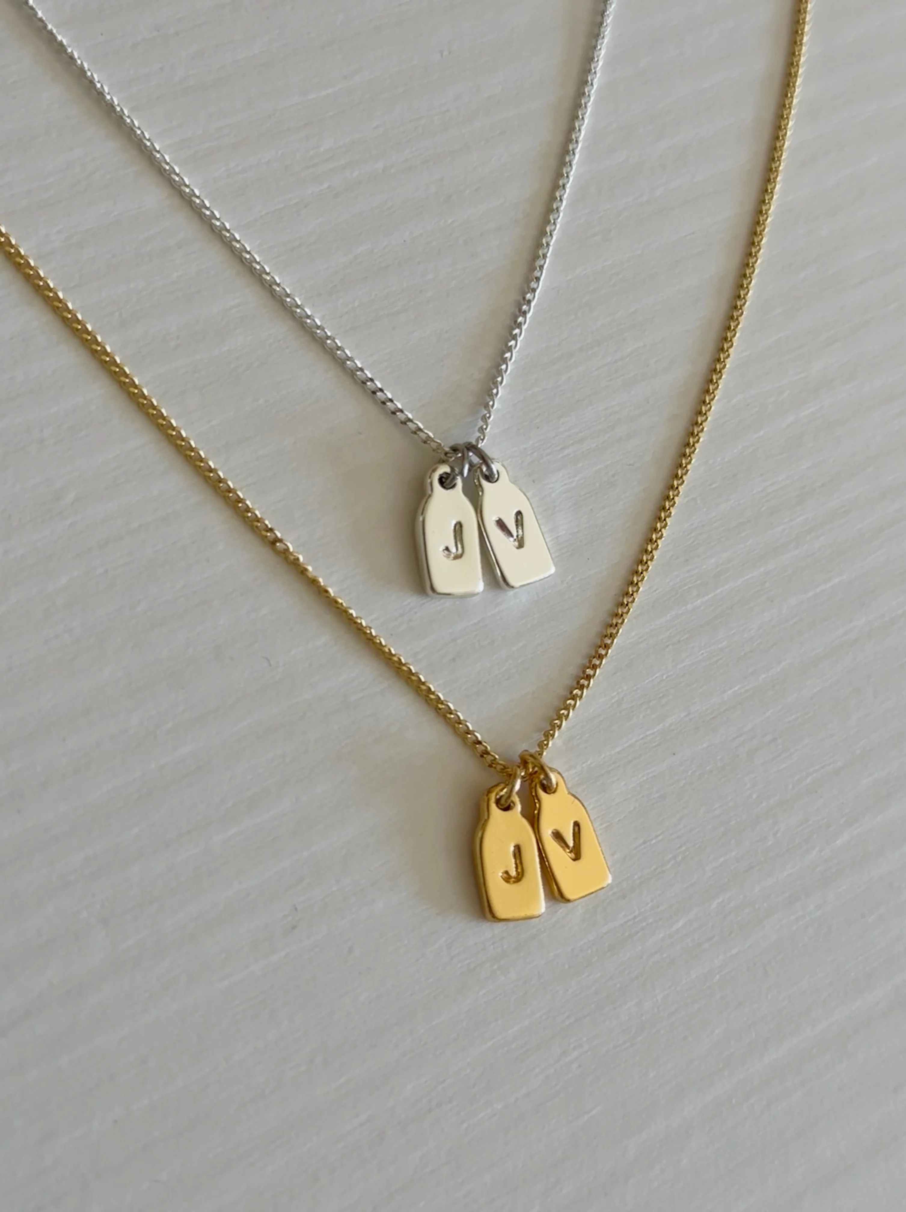 Personalized Initial Necklace - Image 3