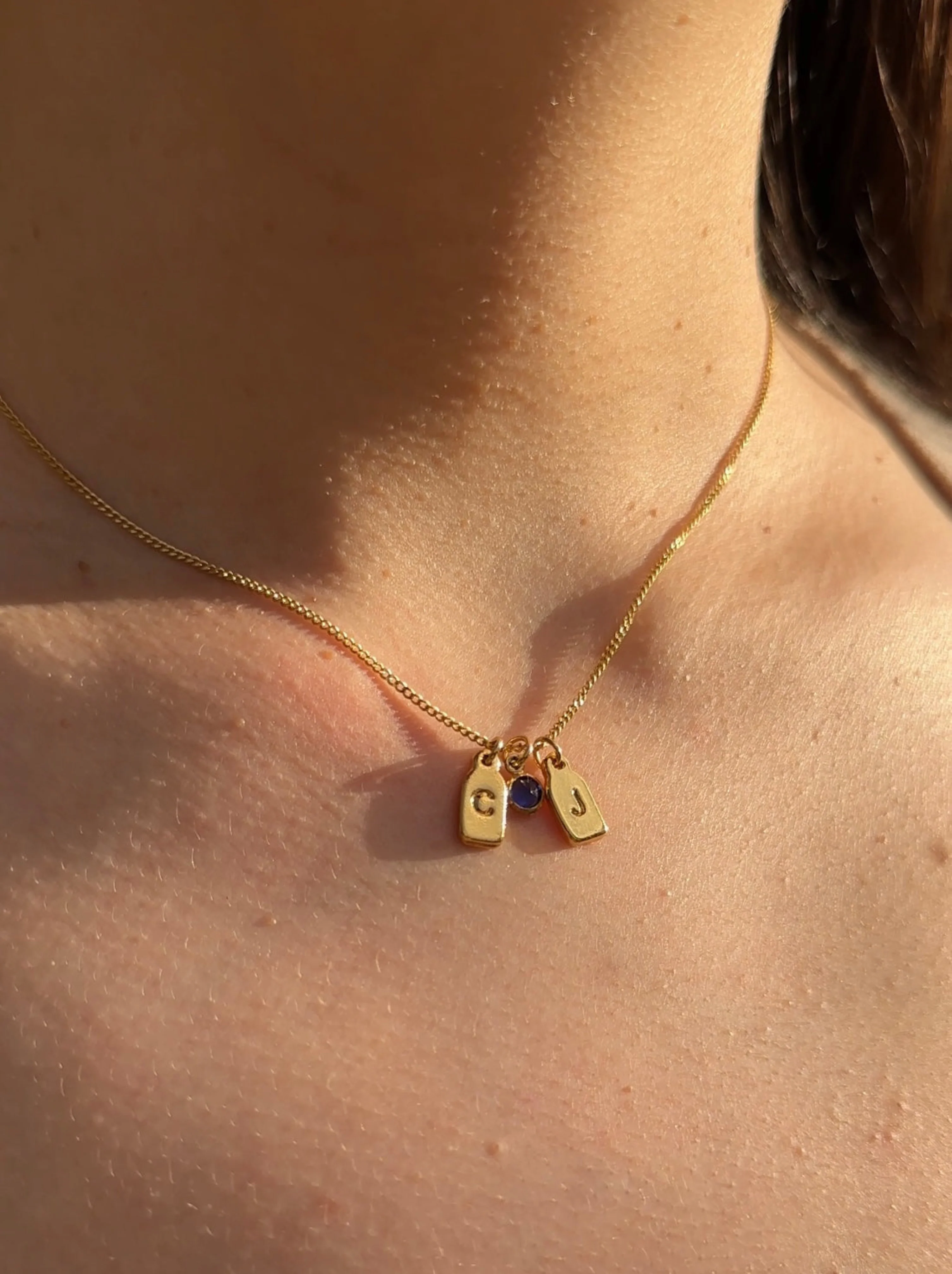 Personalized Initial Necklace - Image 7